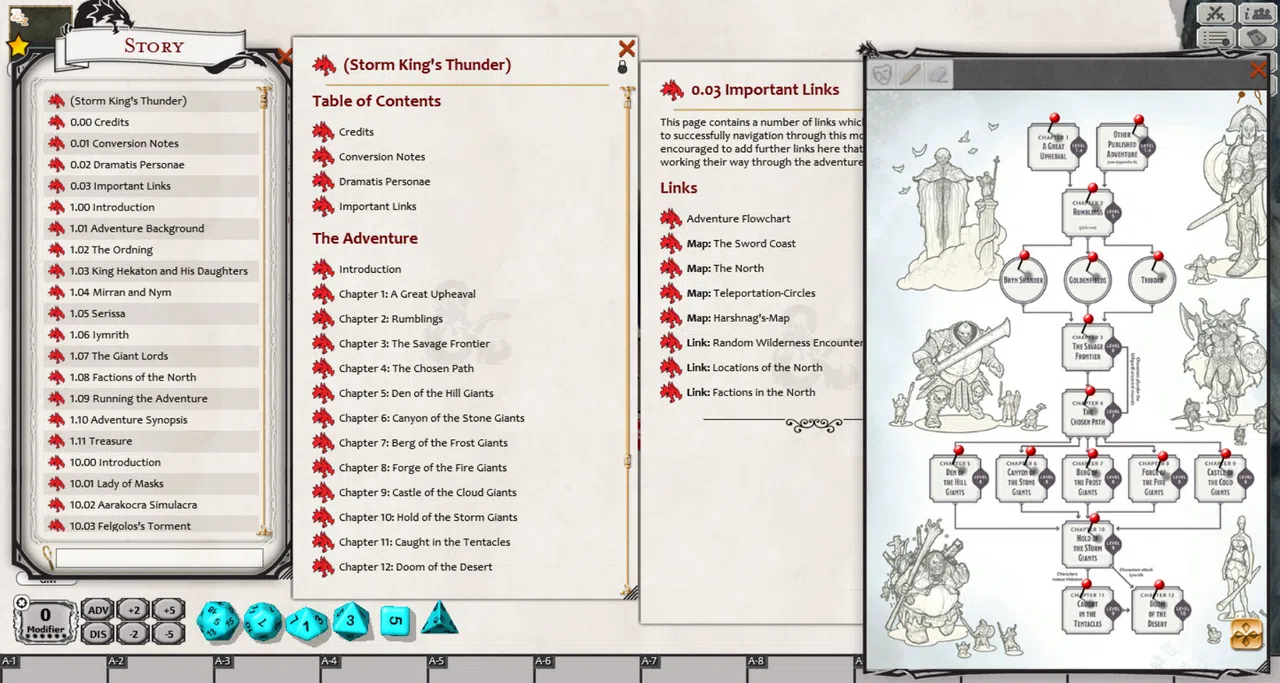Fantasy Grounds - D&D Storm King's Thunder Screenshot 1