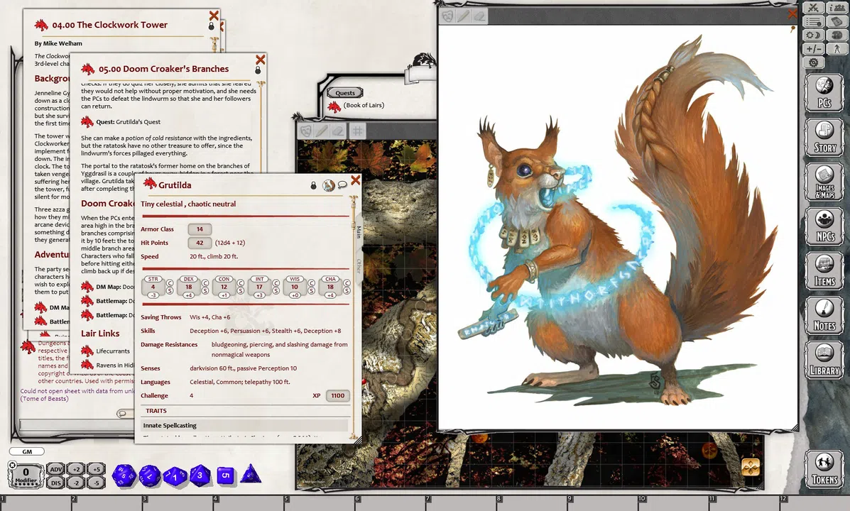 Fantasy Grounds - 5E: Book of Lairs Screenshot 3