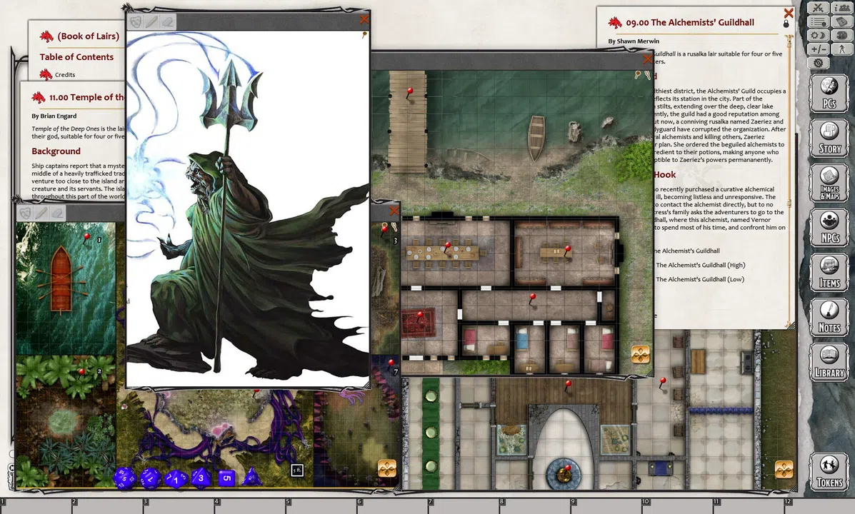 Fantasy Grounds - 5E: Book of Lairs Screenshot 2