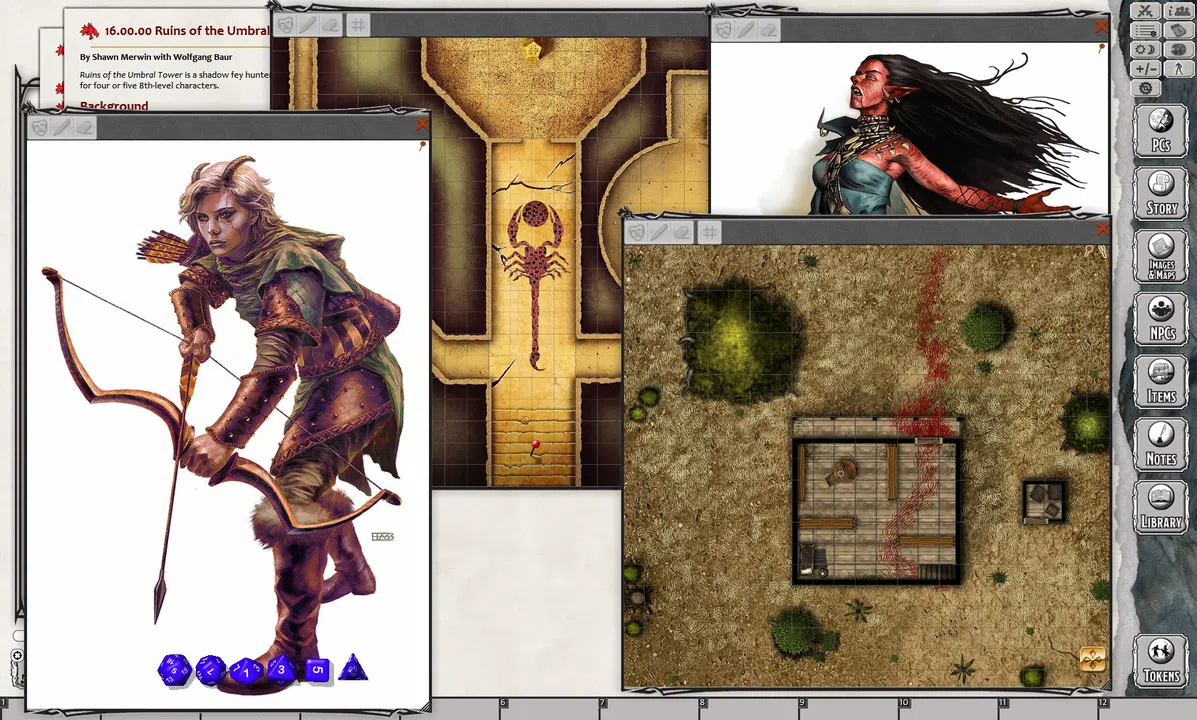 Fantasy Grounds - 5E: Book of Lairs Screenshot 0