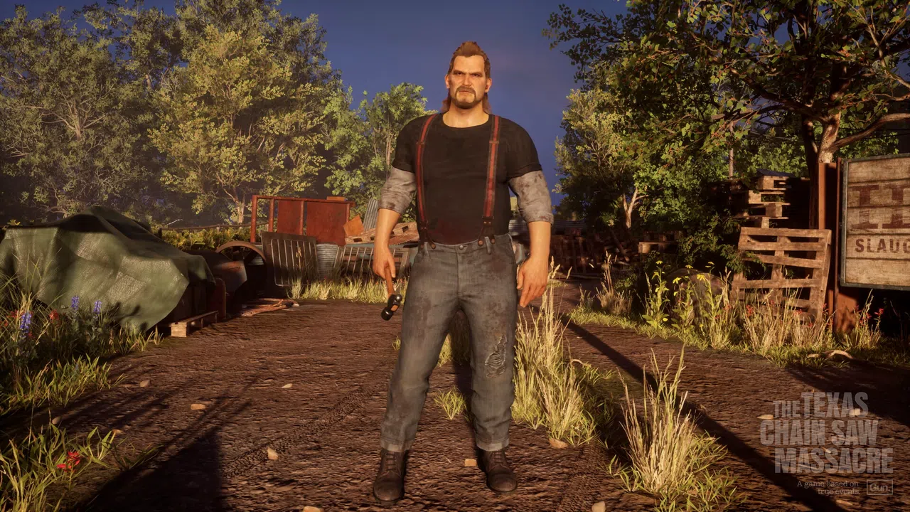 The Texas Chain Saw Massacre - Hands Suspenders Outfit Screenshot 0