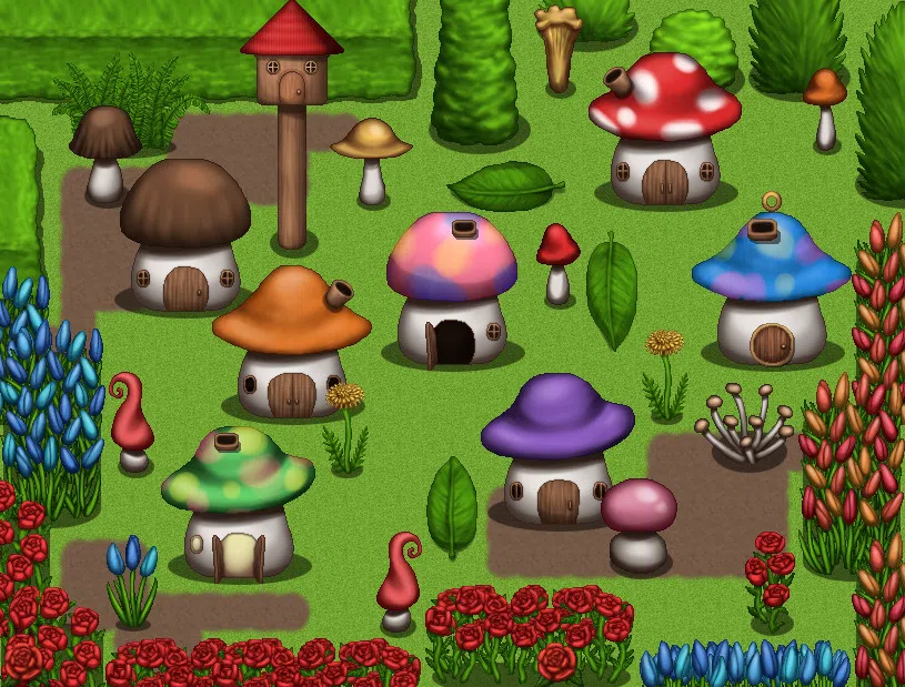 RPG Maker MZ - Big Garden Tiles Screenshot 3