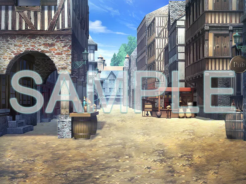 RPG Maker MV - Minikle's Background CG Material Collection Fantasy part01 Screenshot 1
