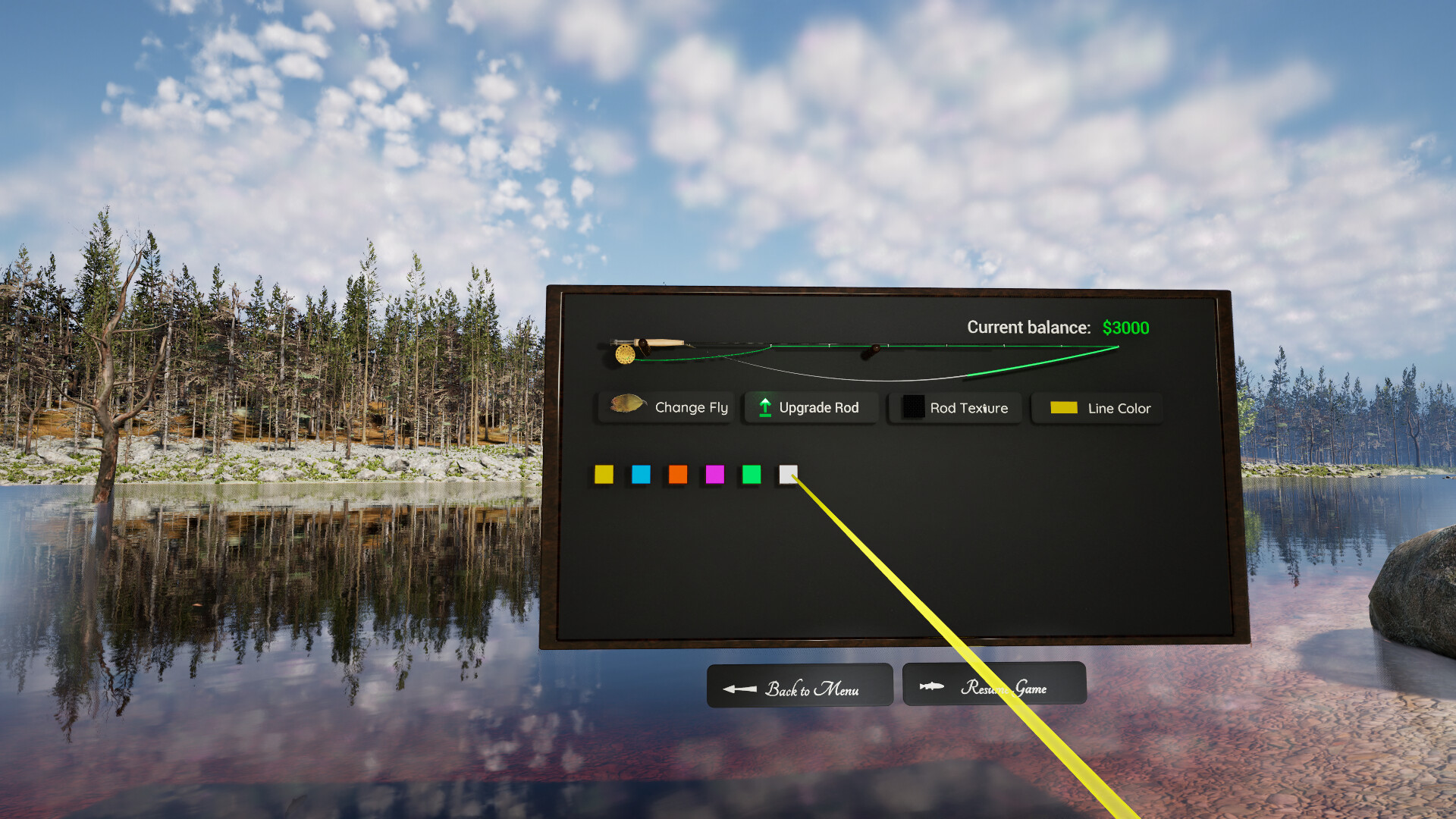 Fly Caster - VR Fly Fishing Screenshot 5