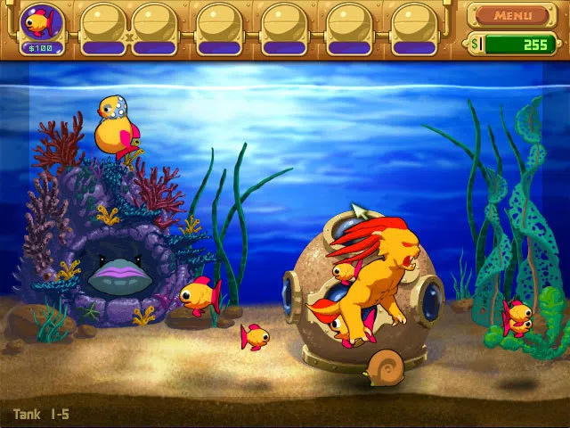 Insaniquarium Deluxe Screenshot 0