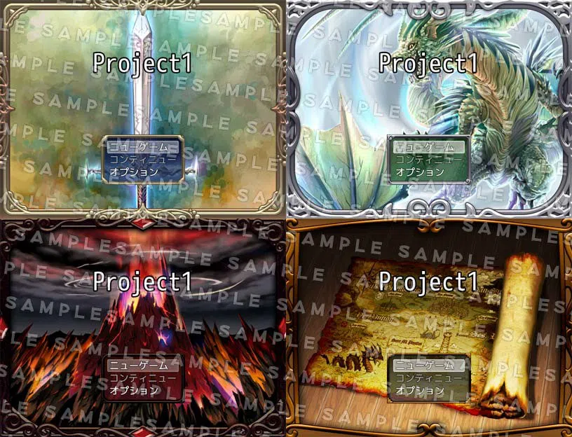 RPG Maker MV - Krachware User Interface Material FANTASY Screenshot 2