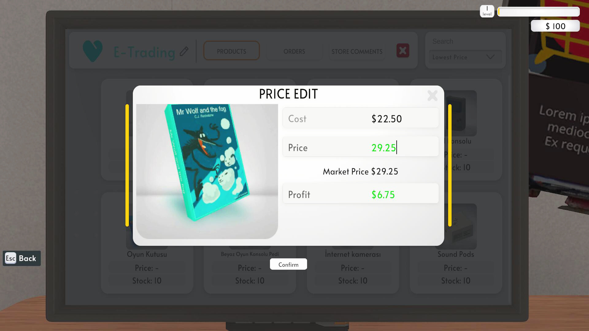 E-Trading Simulator: Prologue Screenshot 2