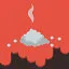 Disintegration icon