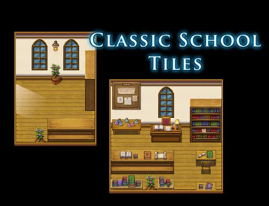 RPG Maker VX Ace - Classic School Tiles Screenshot 2