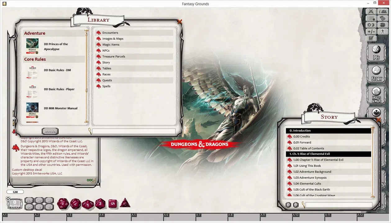 Fantasy Grounds - D&D Princes of the Apocalypse Screenshot 1