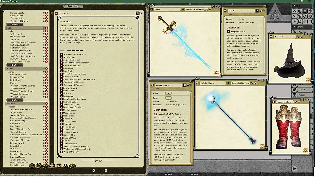Fantasy Grounds - Loot Found on the Dungeon Floor Screenshot 1