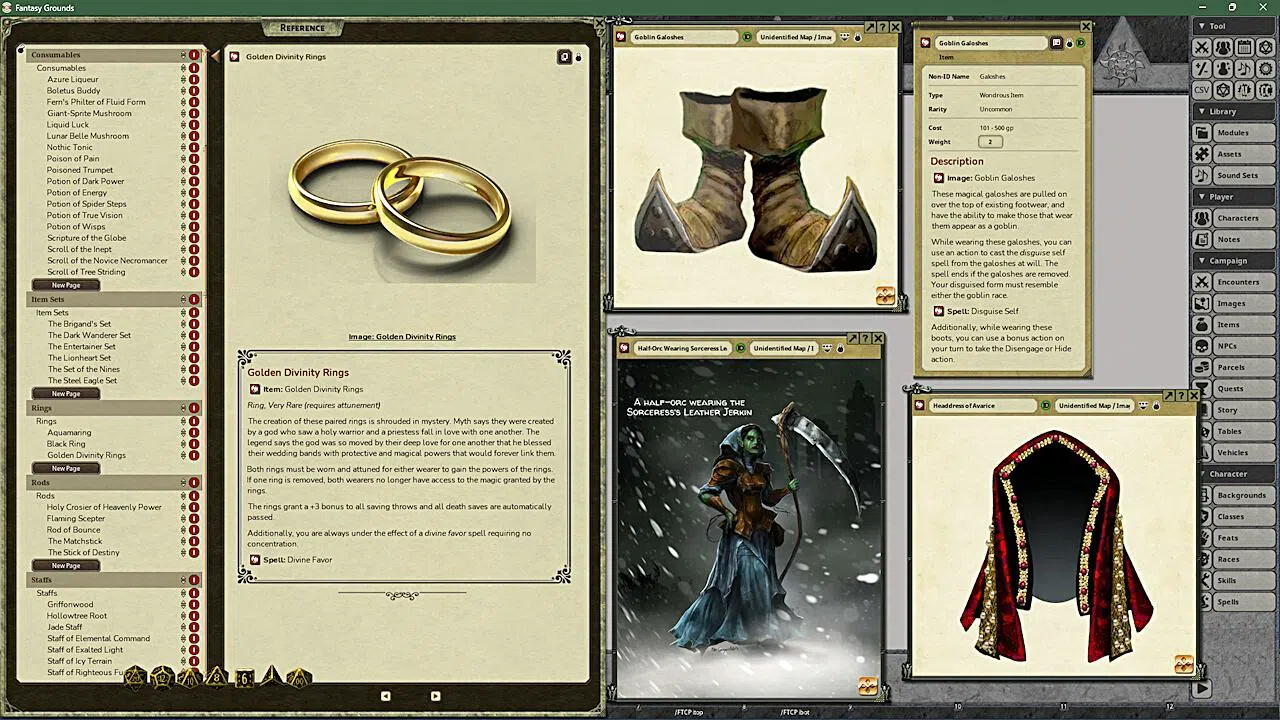 Fantasy Grounds - Loot Found on the Dungeon Floor Screenshot 3