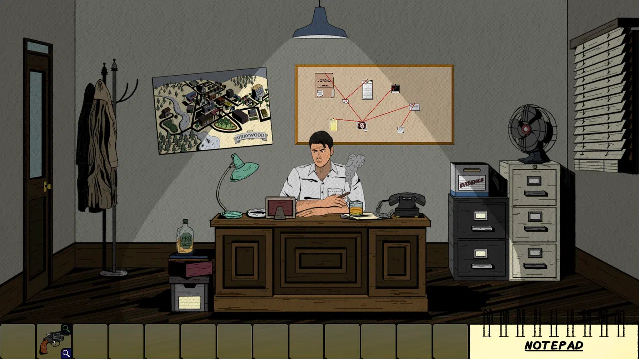 Graywood: Noir Detective Screenshot 0