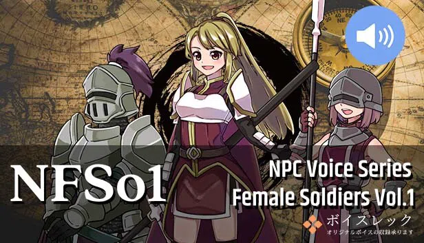 Visual Novel Maker - NPC Female Soldiers Vol.1 Screenshot 0