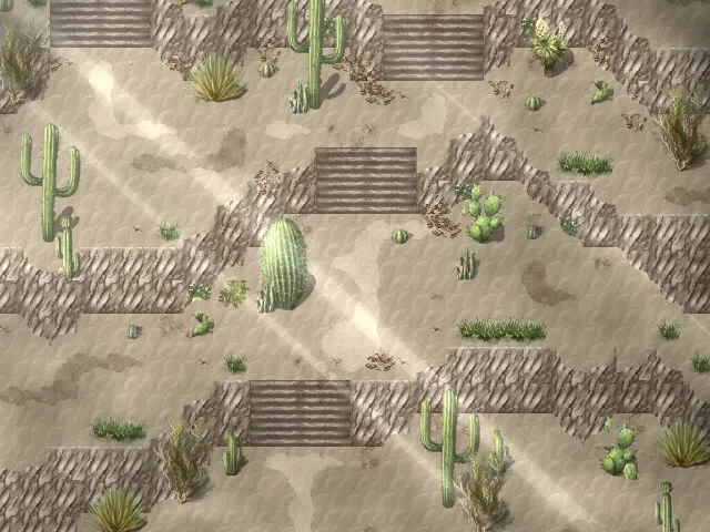 RPG Maker MV - KR Untamed Desert Tileset Screenshot 2
