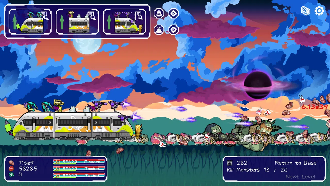 Bomb Vehicle The Idle Clicker - Combat Train DLC Screenshot 0