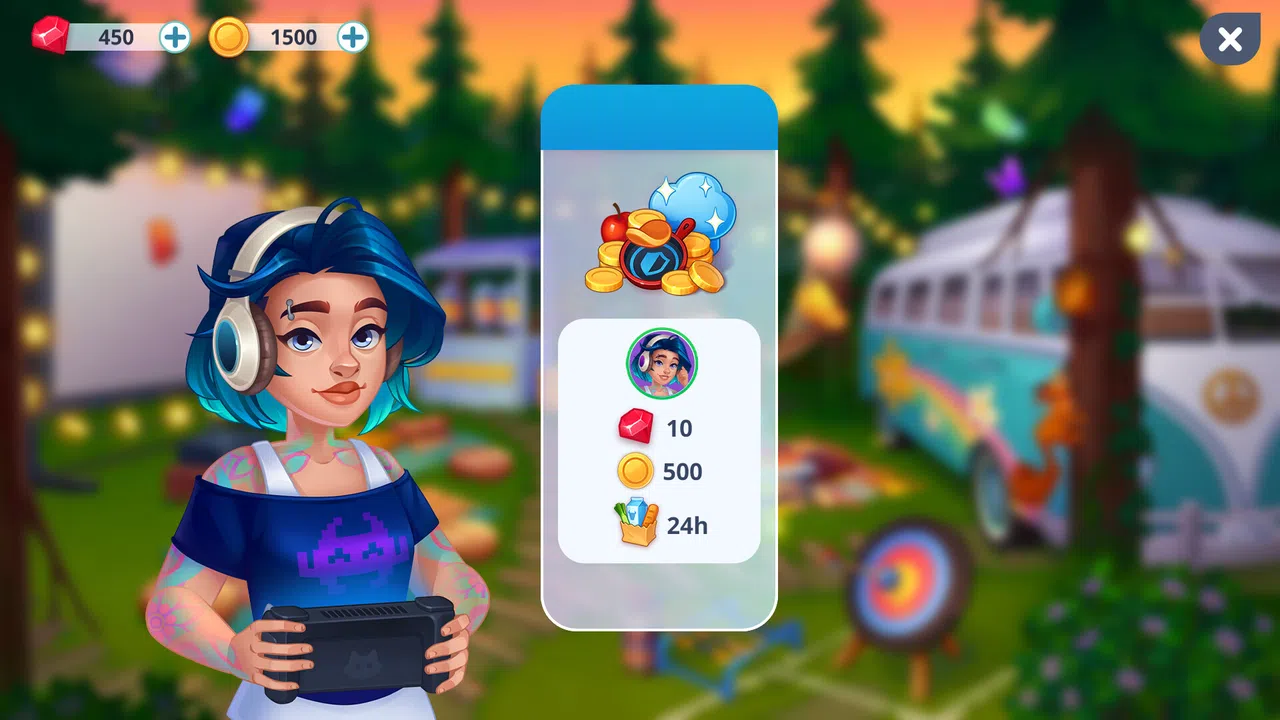 Cooking Live - Geek Girl (Free DLC) Screenshot 1