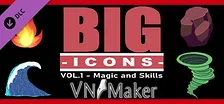 Visual Novel Maker - Big Icons Vol 1 - Magic and Skills