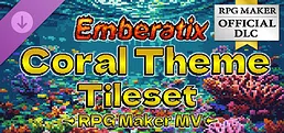 RPG Maker MV - Emberatix - Coral Theme Tileset