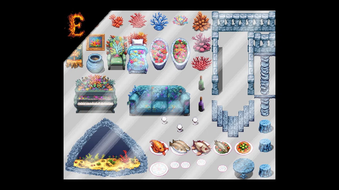 RPG Maker MV - Emberatix - Coral Theme Tileset Screenshot 3