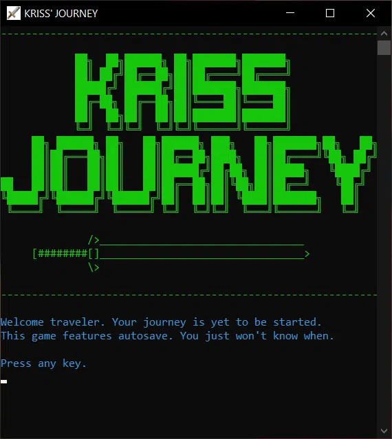 Kriss' Journey Screenshot 0
