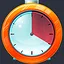 One hour icon