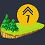 Seven moves up icon