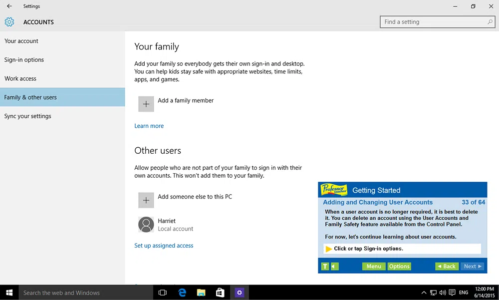 Professor Teaches Windows 10 Screenshot 9