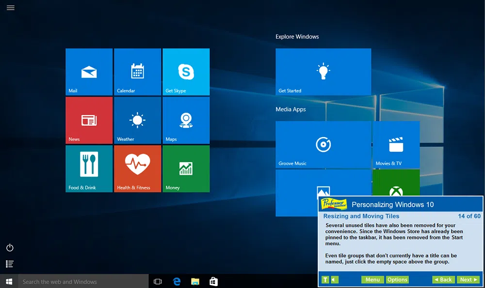 Professor Teaches Windows 10 Screenshot 6