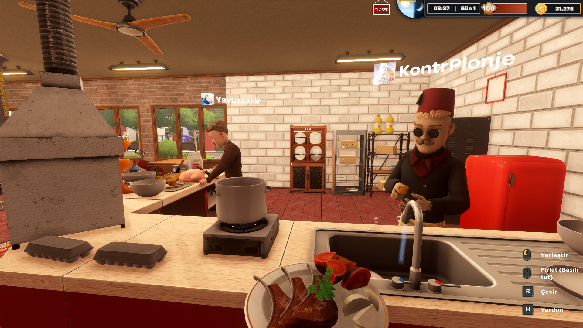 Kebab Chefs! - Restaurant Simulator Screenshot 1