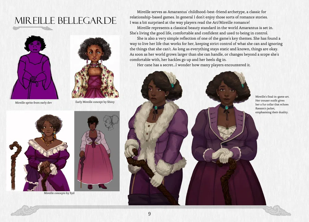 Amarantus - Official Artbook Screenshot 2