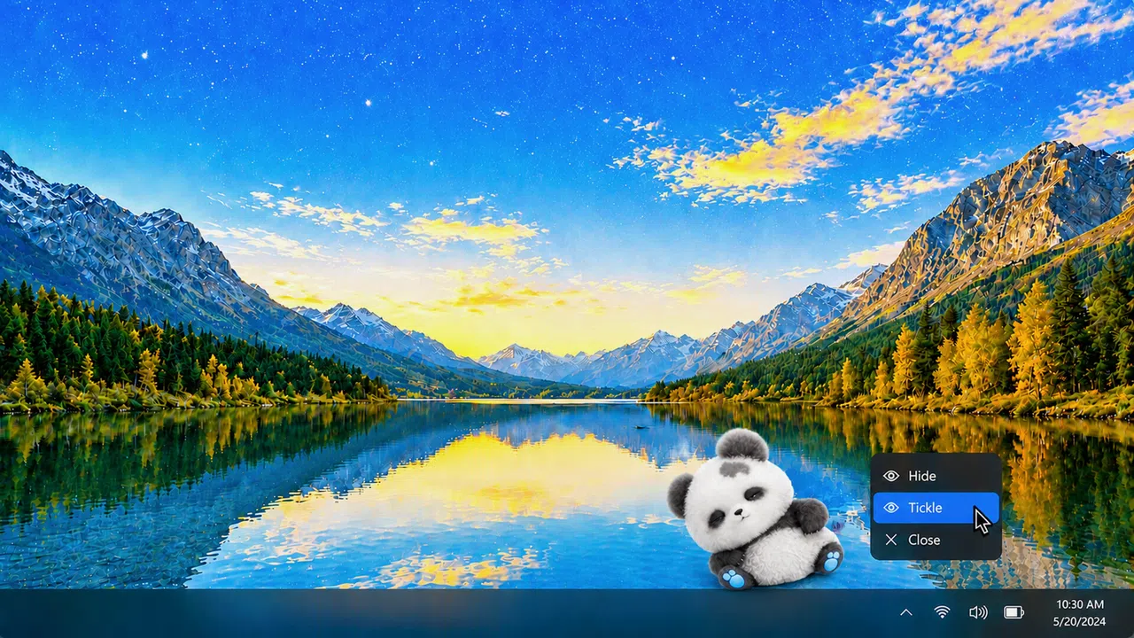 Winter Panda Screenshot 2