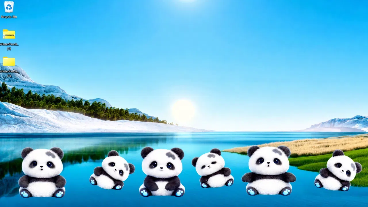 Winter Panda Screenshot 0