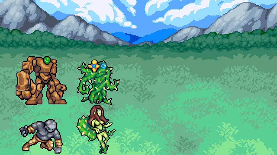 RPG Maker VX Ace - MT Tiny Tales Battlers - Elemental Forces Screenshot 0