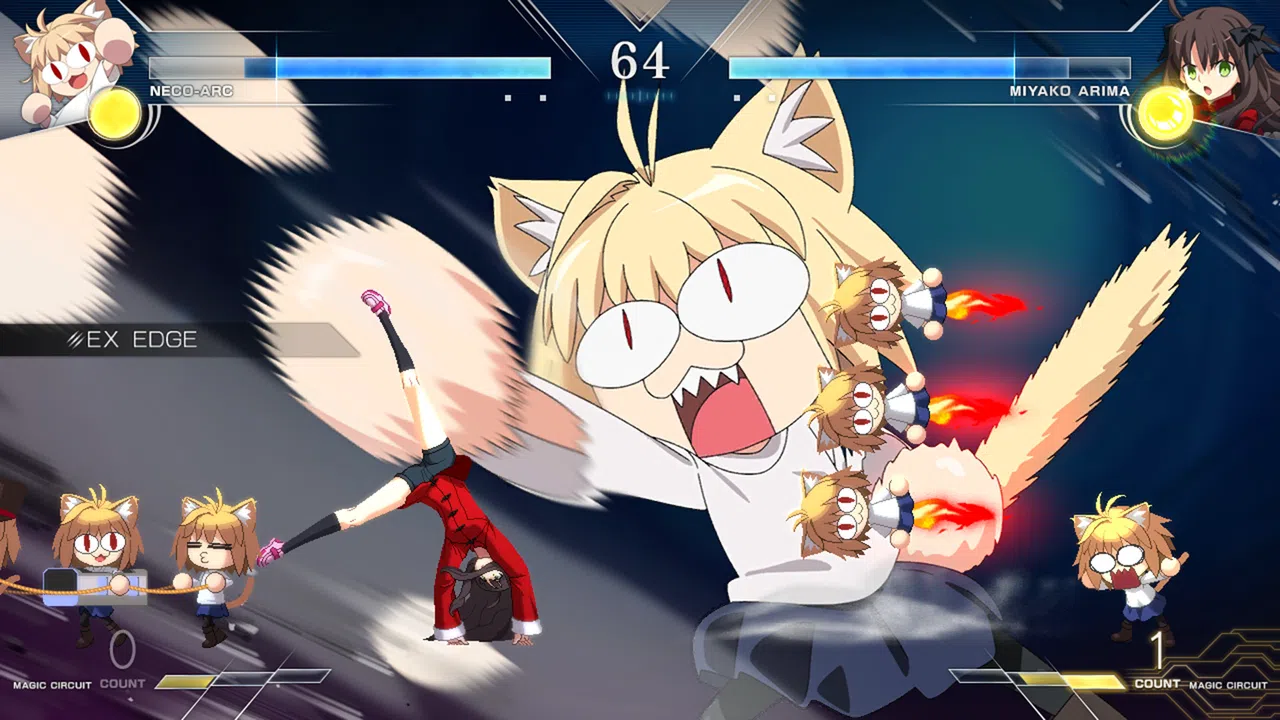 MELTY BLOOD: TYPE LUMINA - Neco-Arc Round Announcements Screenshot 2