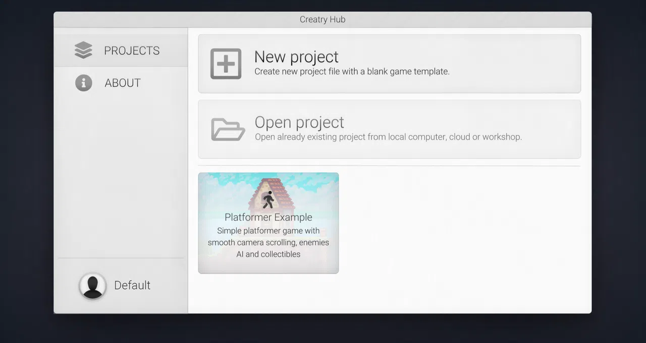 Creatry — Easy Game Maker & Game Builder App Screenshot 0