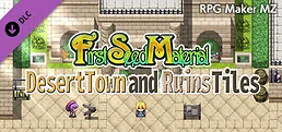 RPG Maker MZ - FSM - Desert Town and Ruins Tiles