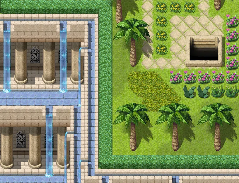 RPG Maker MZ - FSM - Desert Town and Ruins Tiles Screenshot 5