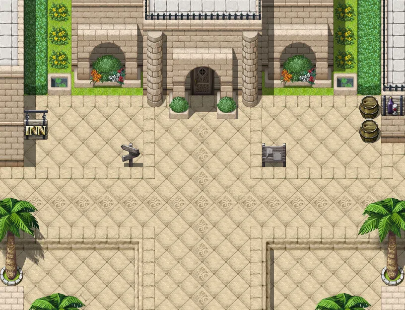 RPG Maker MZ - FSM - Desert Town and Ruins Tiles Screenshot 1