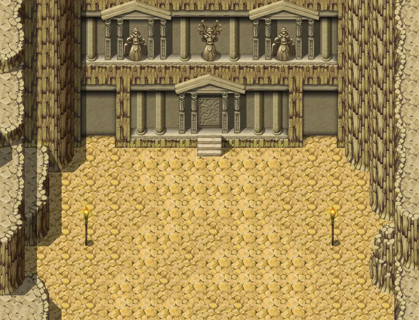 RPG Maker MZ - FSM - Desert Town and Ruins Tiles Screenshot 8