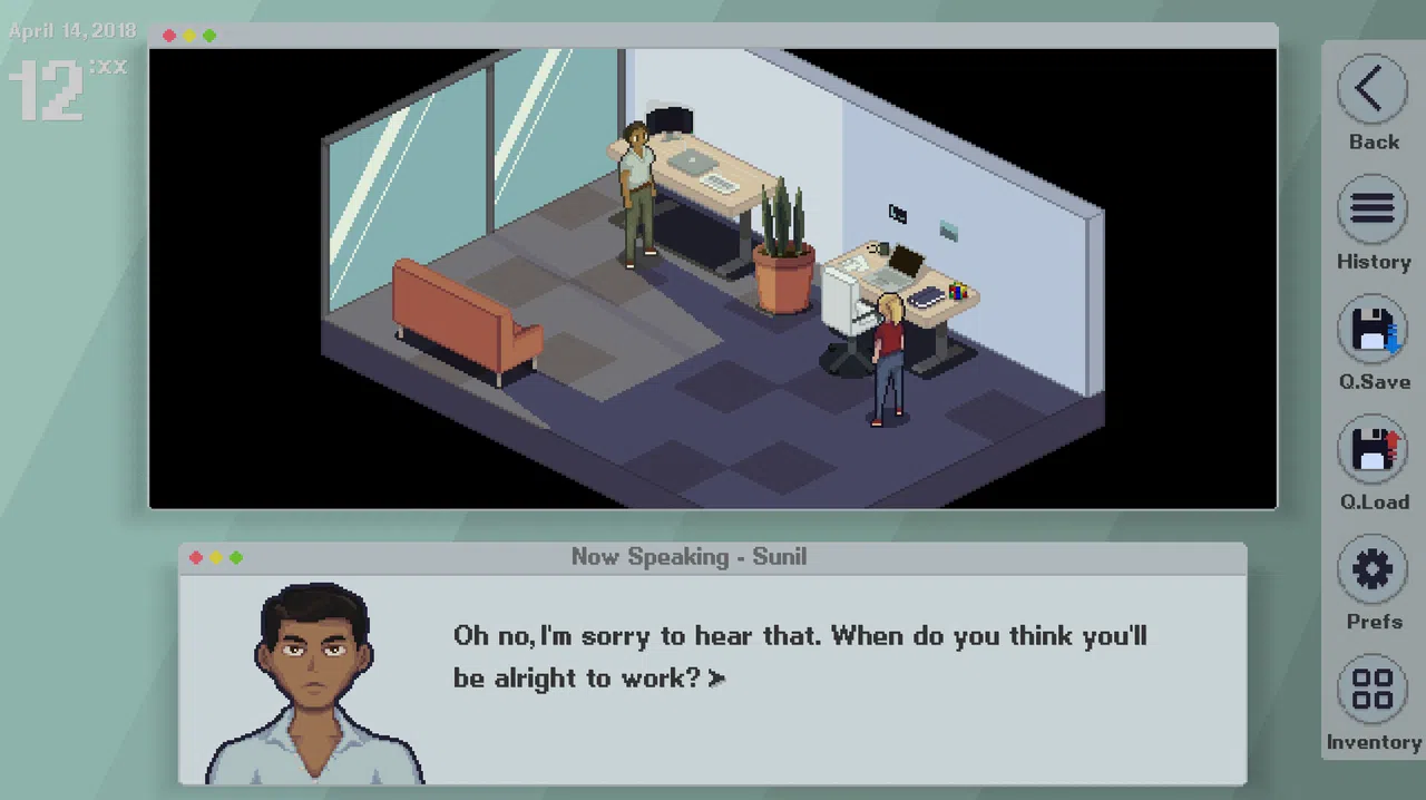 Employee A Screenshot 1