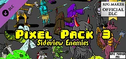 RPG Maker MV - Pixel Pack 3 Sideview Enemies