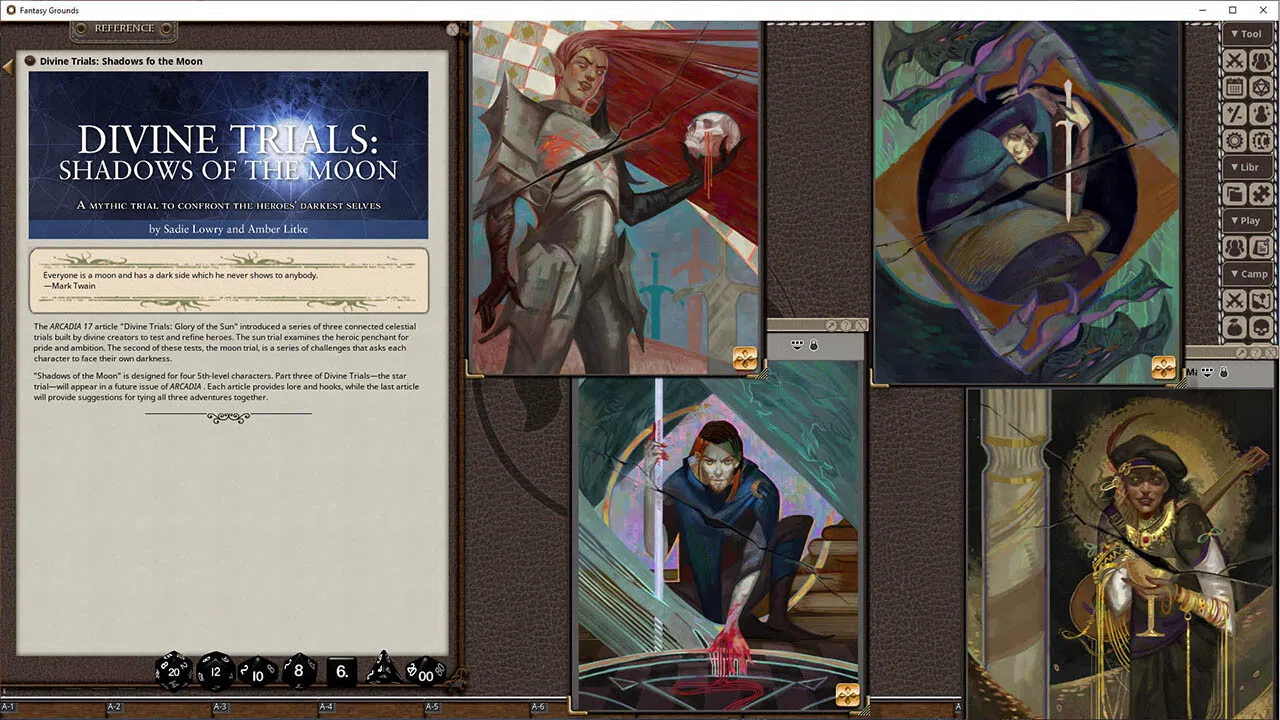 Fantasy Grounds - Arcadia Issue 019 Screenshot 2