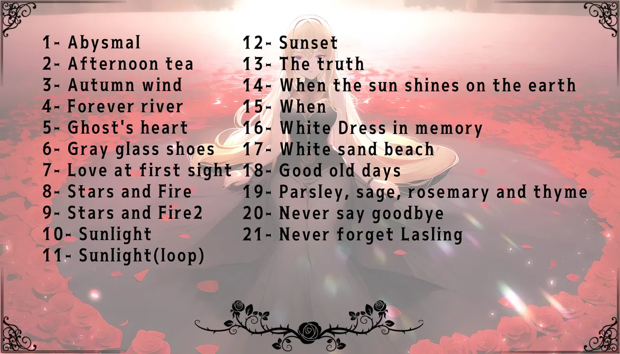 Ghost Girl Lasling Soundtrack - Rose & Death Screenshot 1