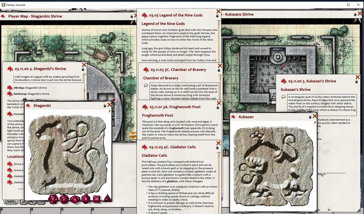 Fantasy Grounds - D&D Tomb of Annihilation Screenshot 4