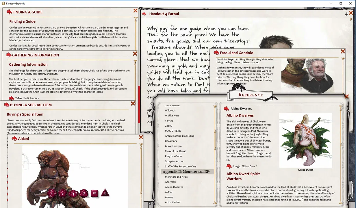 Fantasy Grounds - D&D Tomb of Annihilation Screenshot 1
