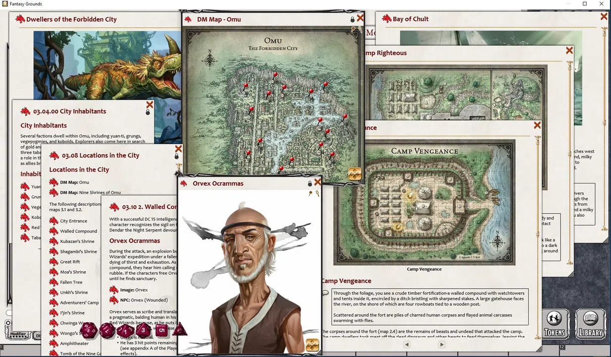 Fantasy Grounds - D&D Tomb of Annihilation Screenshot 2