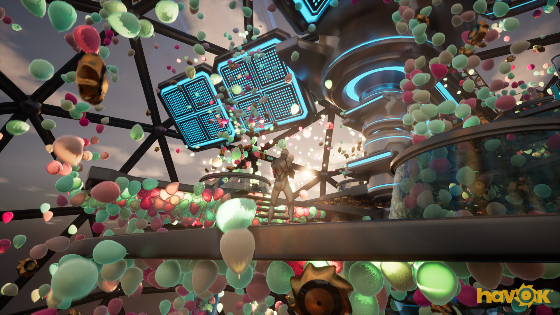 Havok Balloons Tech Showcase Screenshot 4