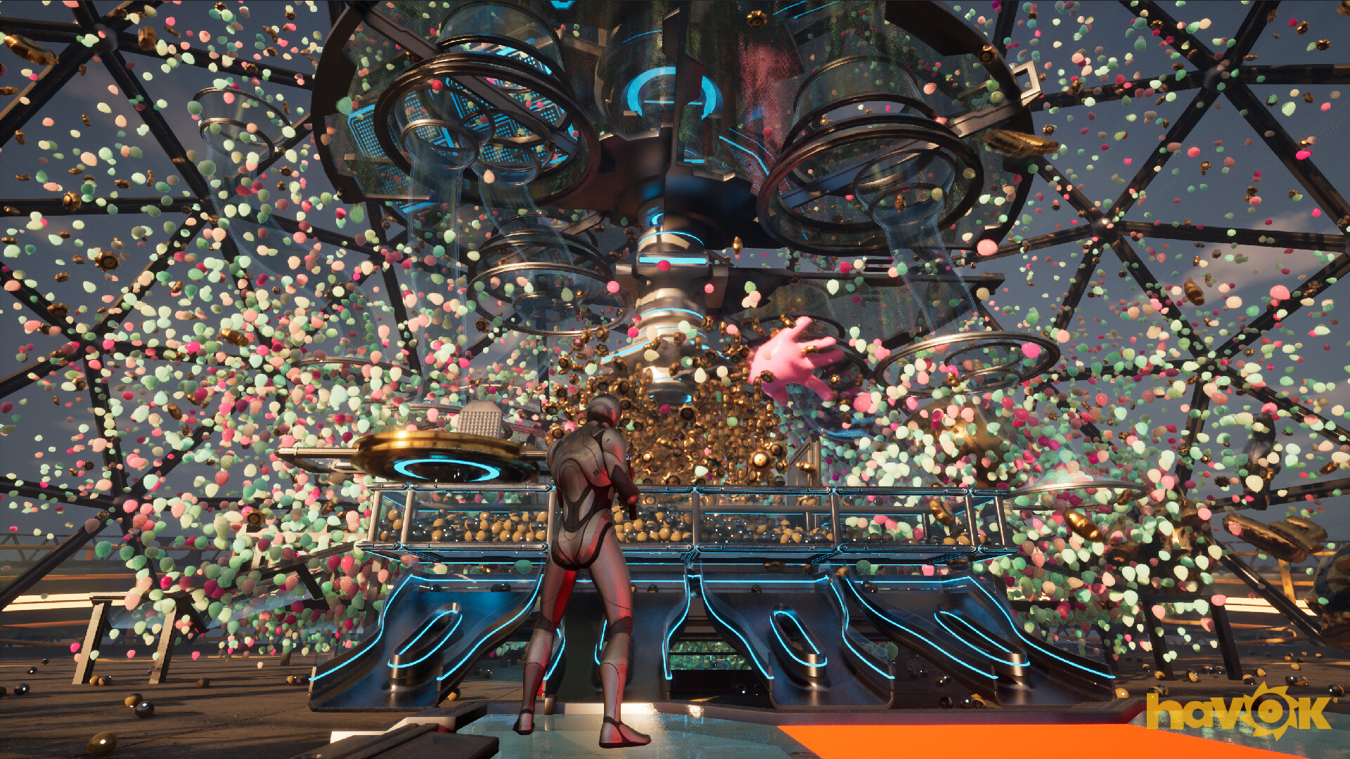 Havok Balloons Tech Showcase Screenshot 2