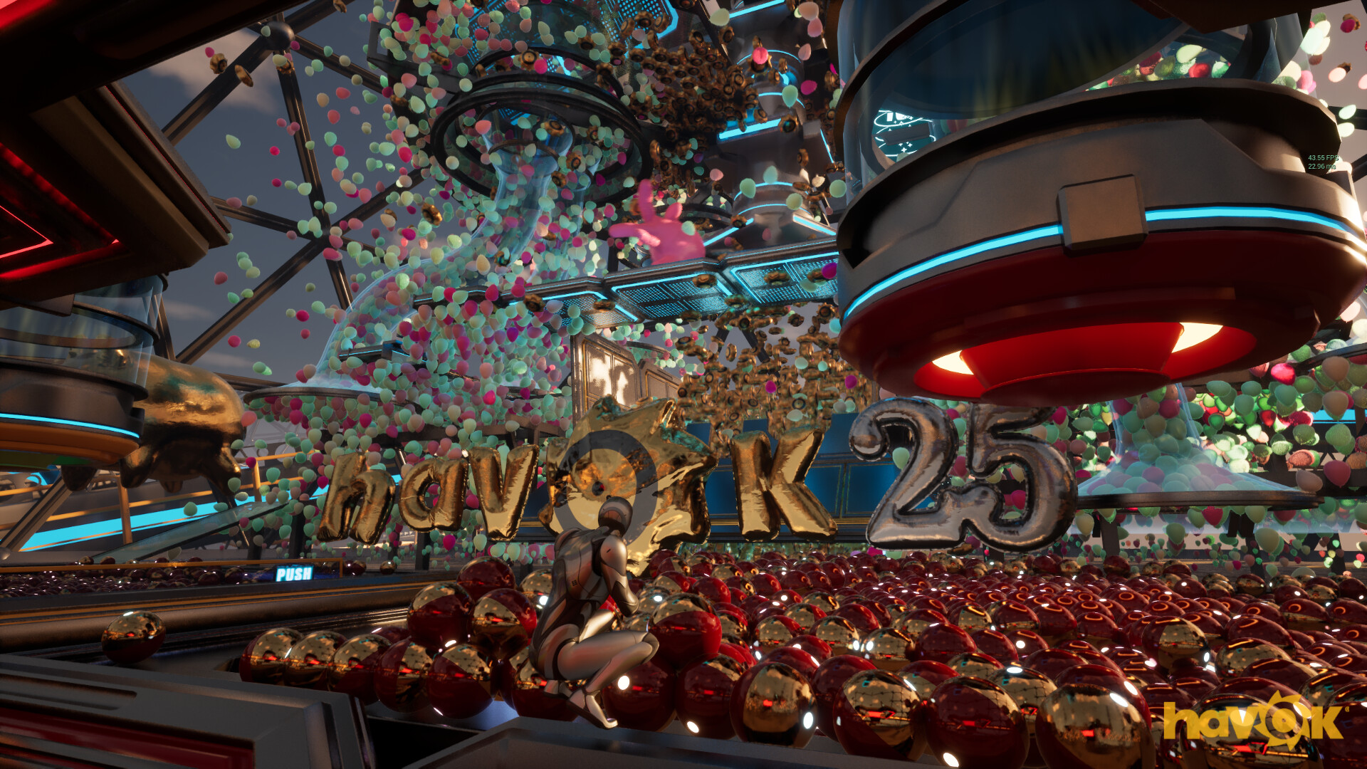Havok Balloons Tech Showcase Screenshot 0